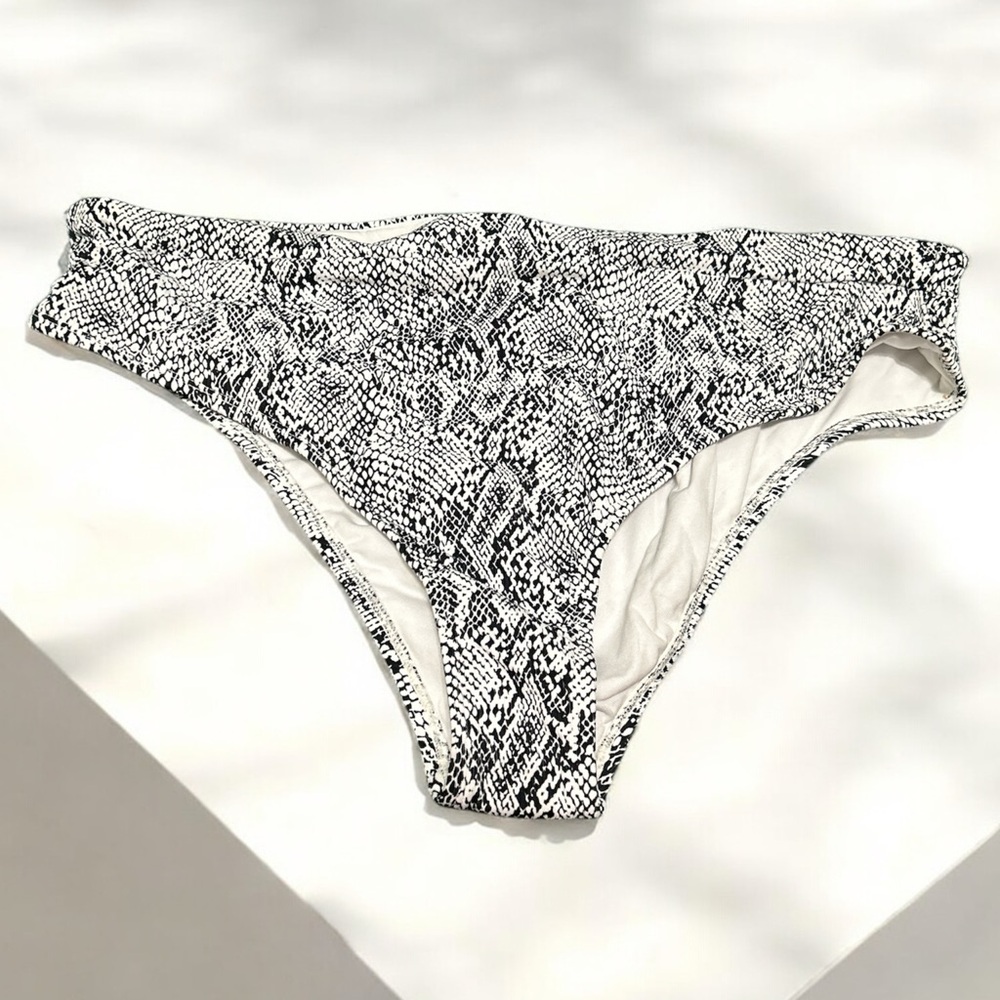 Xhilaration Snakeskin Print Bikini Bottom